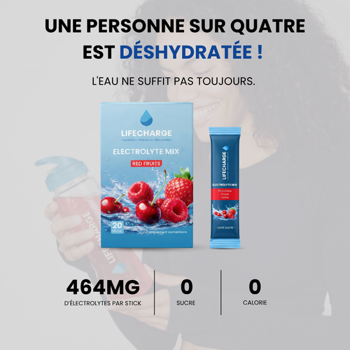 Poudre d'Électrolytes LifeCharge