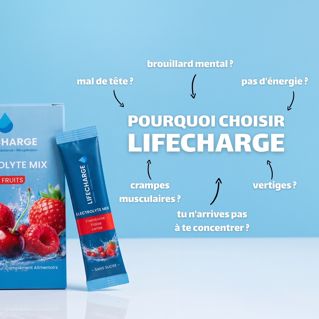 Poudre d'Électrolytes LifeCharge